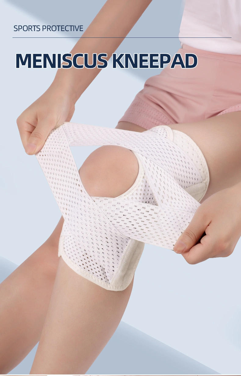 2179#Free Sample Flexible Spandex Brace Fast Shipment Knee Sleeve for Men & Women