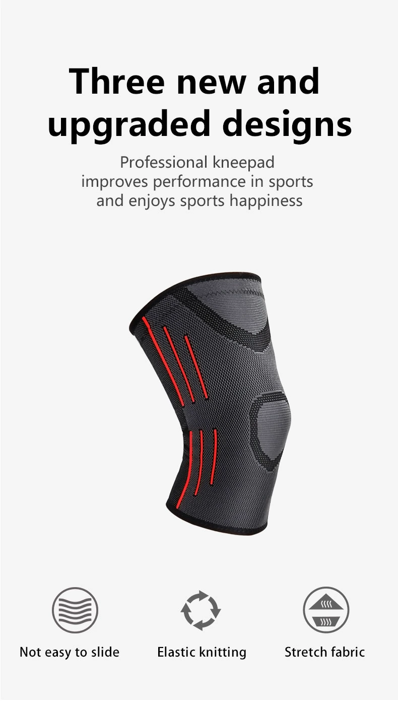 Compression Knee Brace Sleeve Support Fitness Sports Leg Knee Protector Pad Sleeve