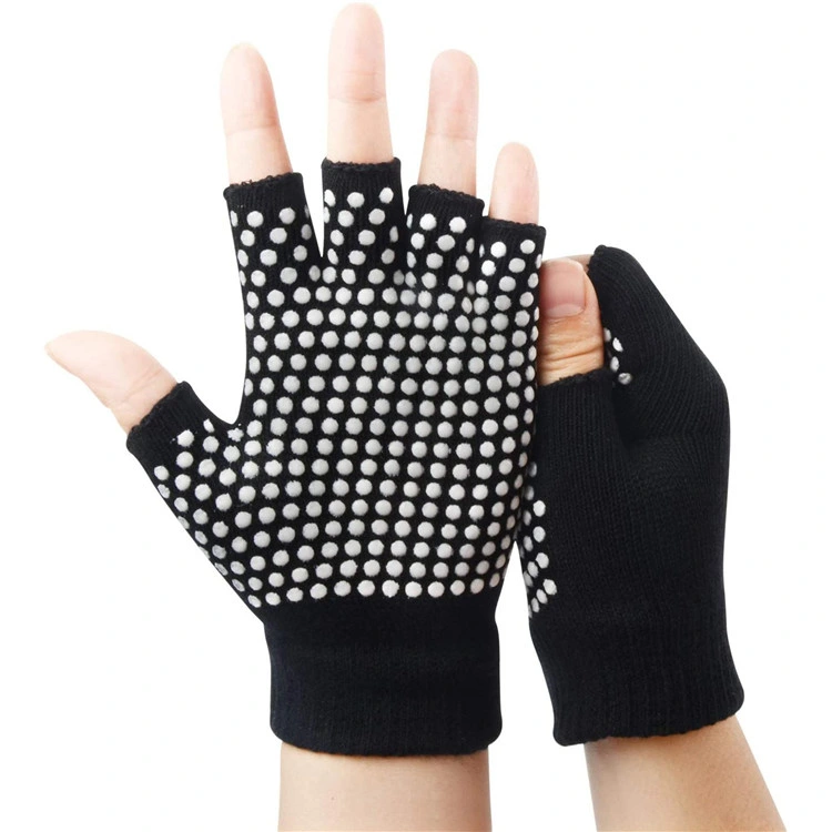 Anti Slip Sport Workout Pilates Cotton Yoga Glove