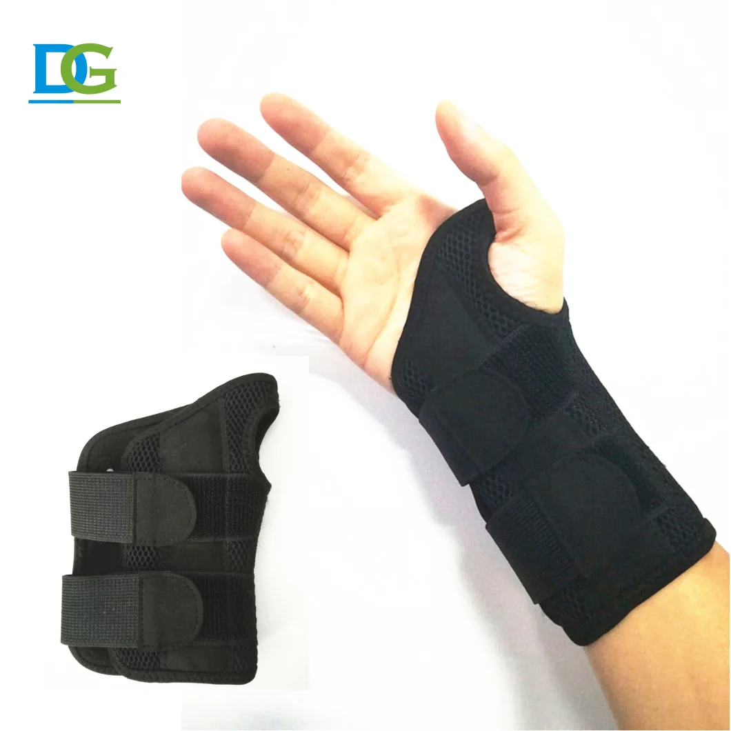 Copper Infused Compression Adjustable Left and Right Wrist Splint Support Bracket, Wrist Pain, Sprain, Carpal Tunnel