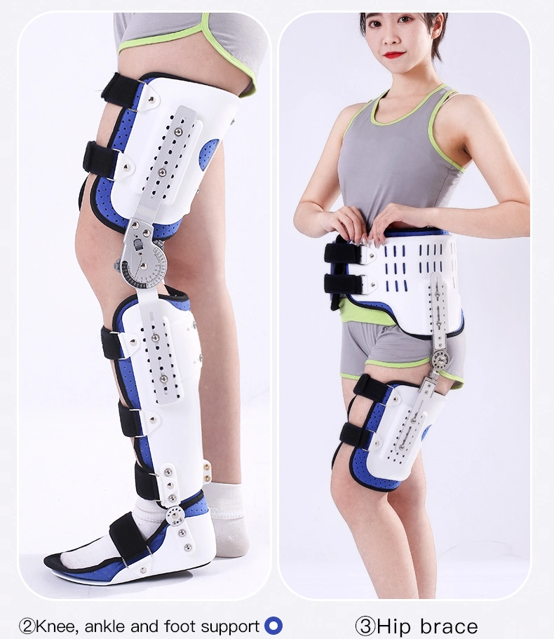 Expert Factory Adjustable Functional Postop Orthopedic Polycentric ROM Hinge Acl Knee Brace Support