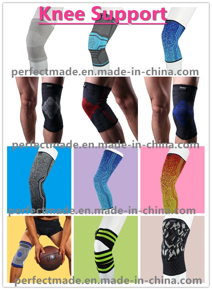 Colored Sports Kneepad Guard Leg Knee Sleeve for Basketball Football