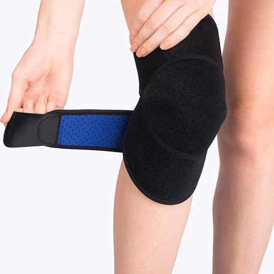 Selbsterhitzende Kniestütze, verstellbares Turmalin-Magnettherapie-Pad