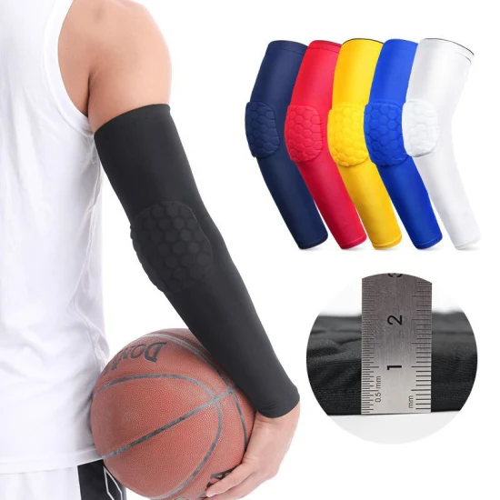 Basketball-Pad-Schutzausrüstung, Hand-Arm-Ellenbogen-Ärmel, schützt die Armmuskulatur vor Schäden