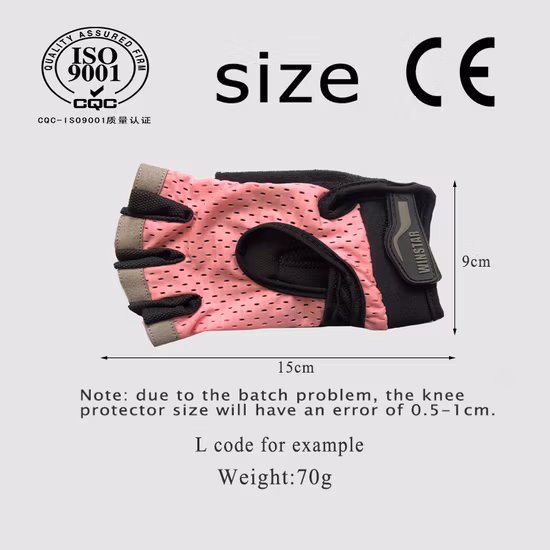 Umweltfreundliche, personalisierte Anti-Schnitt-Damen-Universal-Workout-Gymnastikhandschuhe