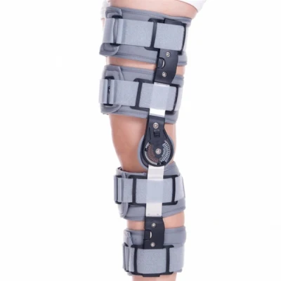 OEM Medical Orthoprdic Winkelverstellbare Post-Op-ROM-Scharnier-Kniestütze/Kniestütze